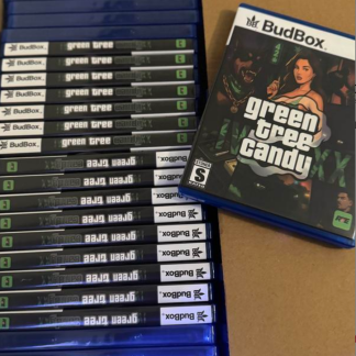 Bulk inventory of Green Tree Candy stash boxes